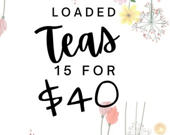 Loaded Tea Energy Tea To Go Tea Kits  Free Shipping Loaded Teas