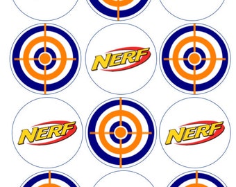 nerf targets etsy