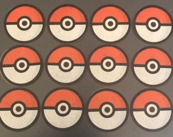 Pokeball Fondant Etsy Pokeball Fondant Etsy