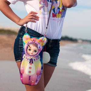 Portador de muñecas Blythe Frutoso Cosmic Marshmallow Bag