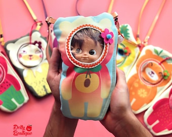 Mini Muichan doll Frutoso Bag, carrier for Mui Chan