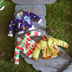 Frutoso bomber jacket for Blythe doll and Pullip doll