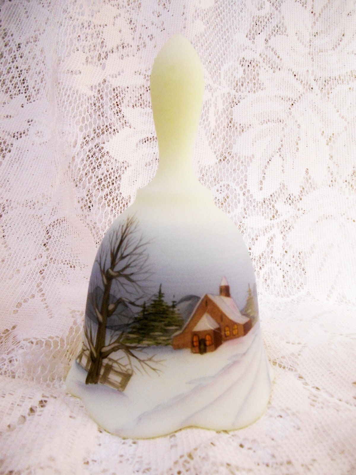 フェントン 天使 エンジェル ピンク フィギュア ビンテージ クリスマス ☆