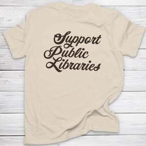 Shirt openbare bibliotheken Cute Book Lover Graphic Tee Anti Censuur Pro Library Reading T-shirt voor lezers en docenten