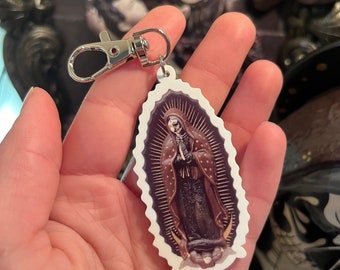 DHDivination x Electric Cat Hel Mary Acrylic Keychain