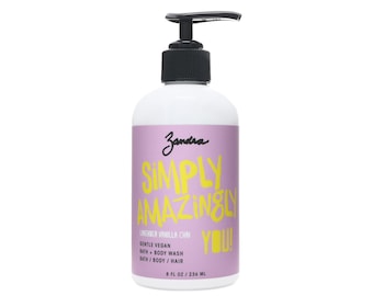 Ready to Ship! Gentle Vegan Body Wash/ Hand Soap - Lavender Vanilla Chai