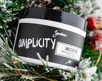 Exfoliante Sugar Scrub - Simplicidad sin perfume