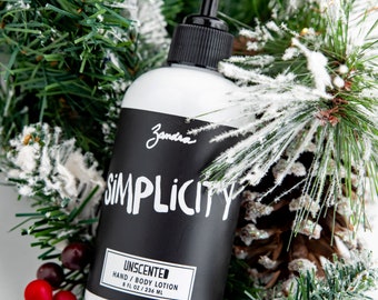 Hand + Body Lotion - Simplicity Unscented