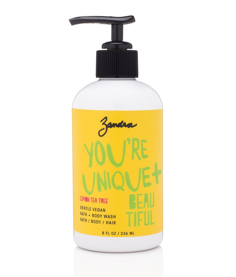 Ready to Ship Gentle Vegan Body Wash/ Hand Soap Lemon Tea Tree image 1