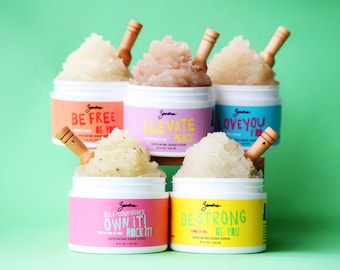 Handcrafted Exfoliating Sugar Scrub - Holiday Bundle