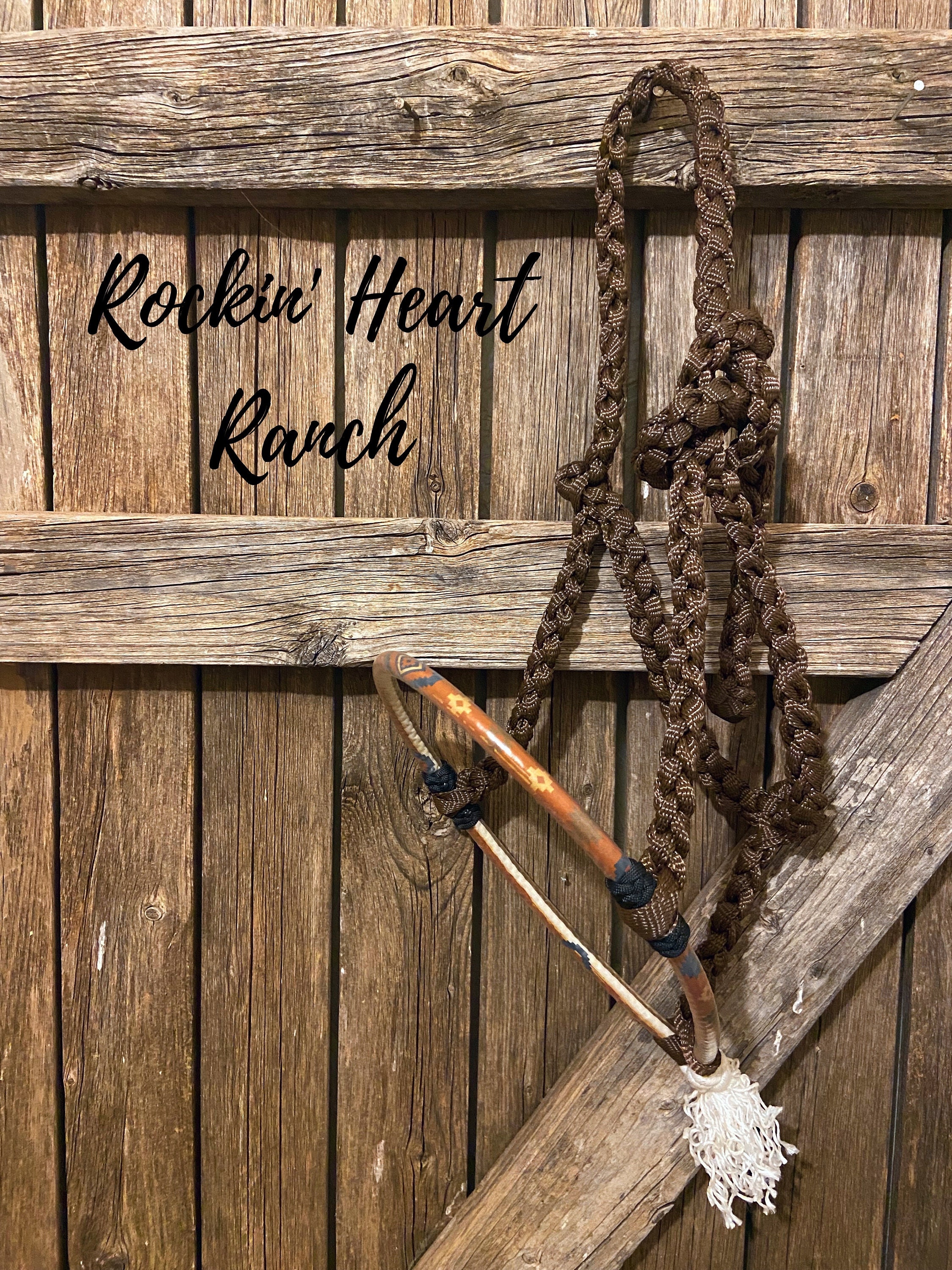 Lariat Rope Nose Halter Horse Halter Muletape Rope Halter Horse Tack ...