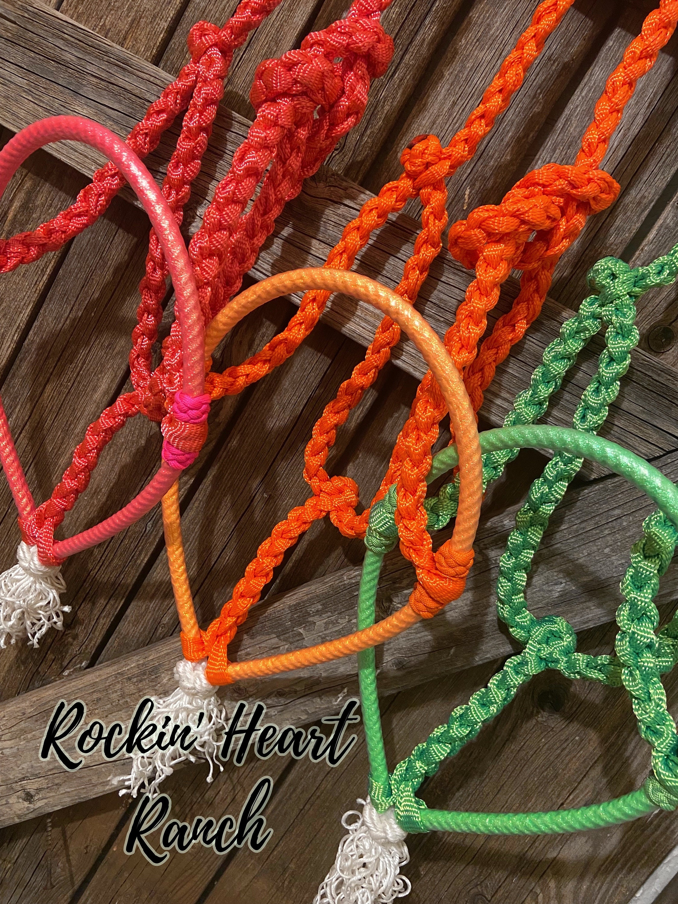 Lariat Rope Nose Halter Horse Halter Muletape Rope Halter Horse Tack ...