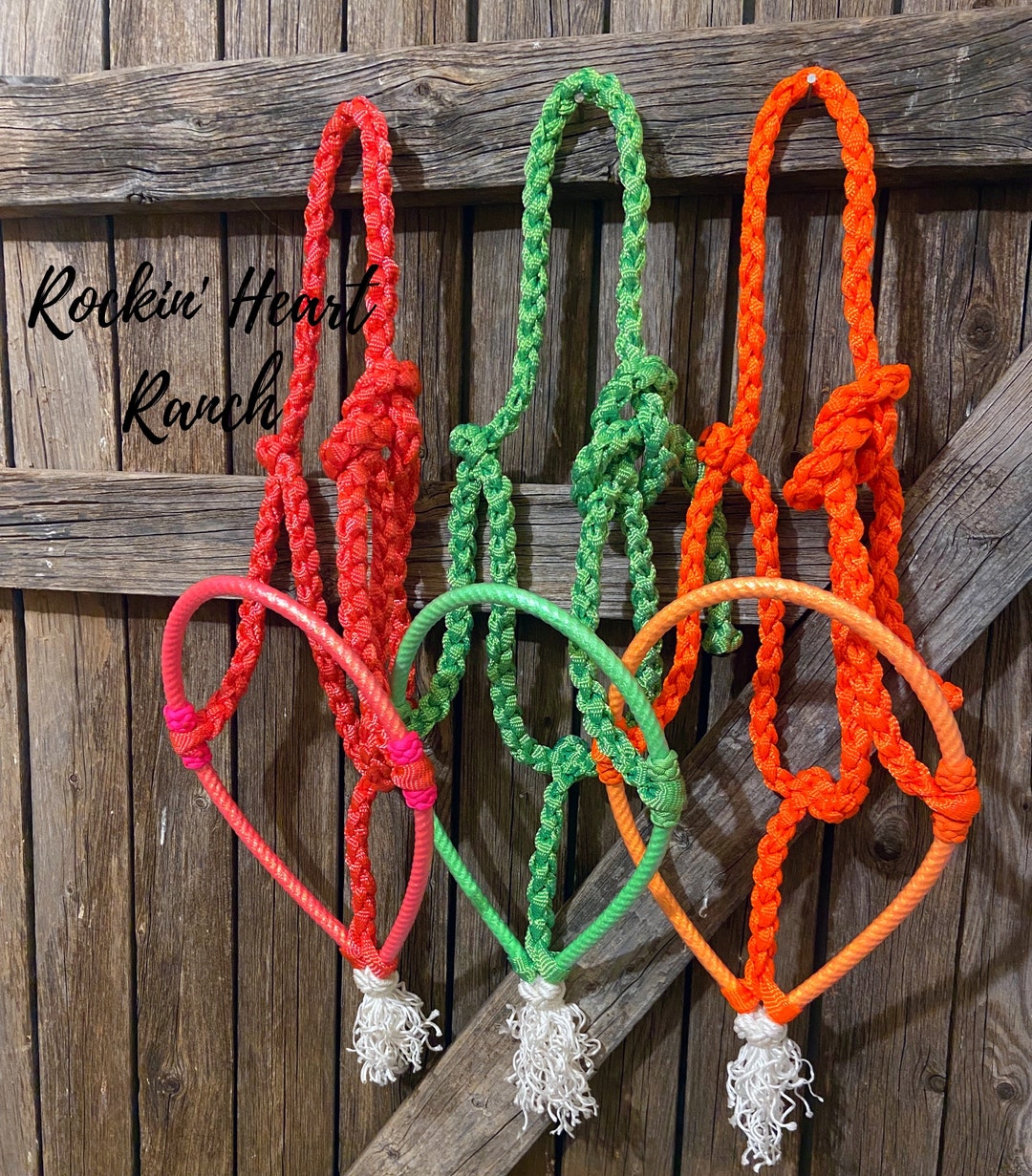 Lariat Rope Nose Halter Horse Halter Muletape Rope Halter Horse Tack ...