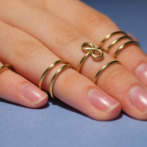 gold knuckle ring set 8, knuckle ring, midi ring, knuckle rings, knuckle ring set, stackable rings, adjustable ring, Stacking Ring set