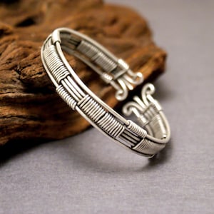 Silver Mens Bracelet, Men Bracelet, Men jewelry, Mens Cuff Bracelet, Mens Silver Bracelet, Silver Cuff Bracelet Men