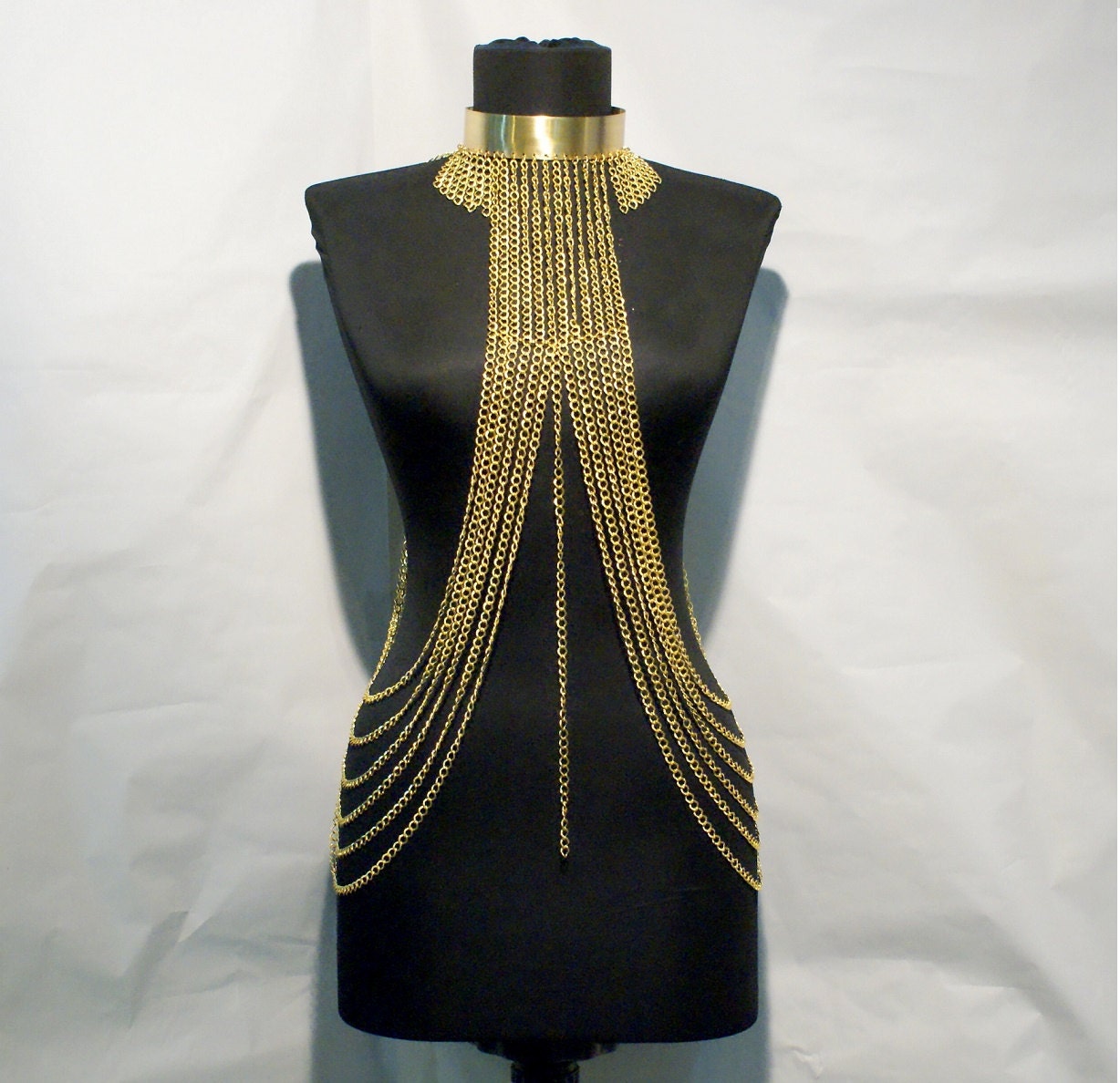 Gold Body Chain / Body Chain Necklace / Body Jewelry / Body - Etsy