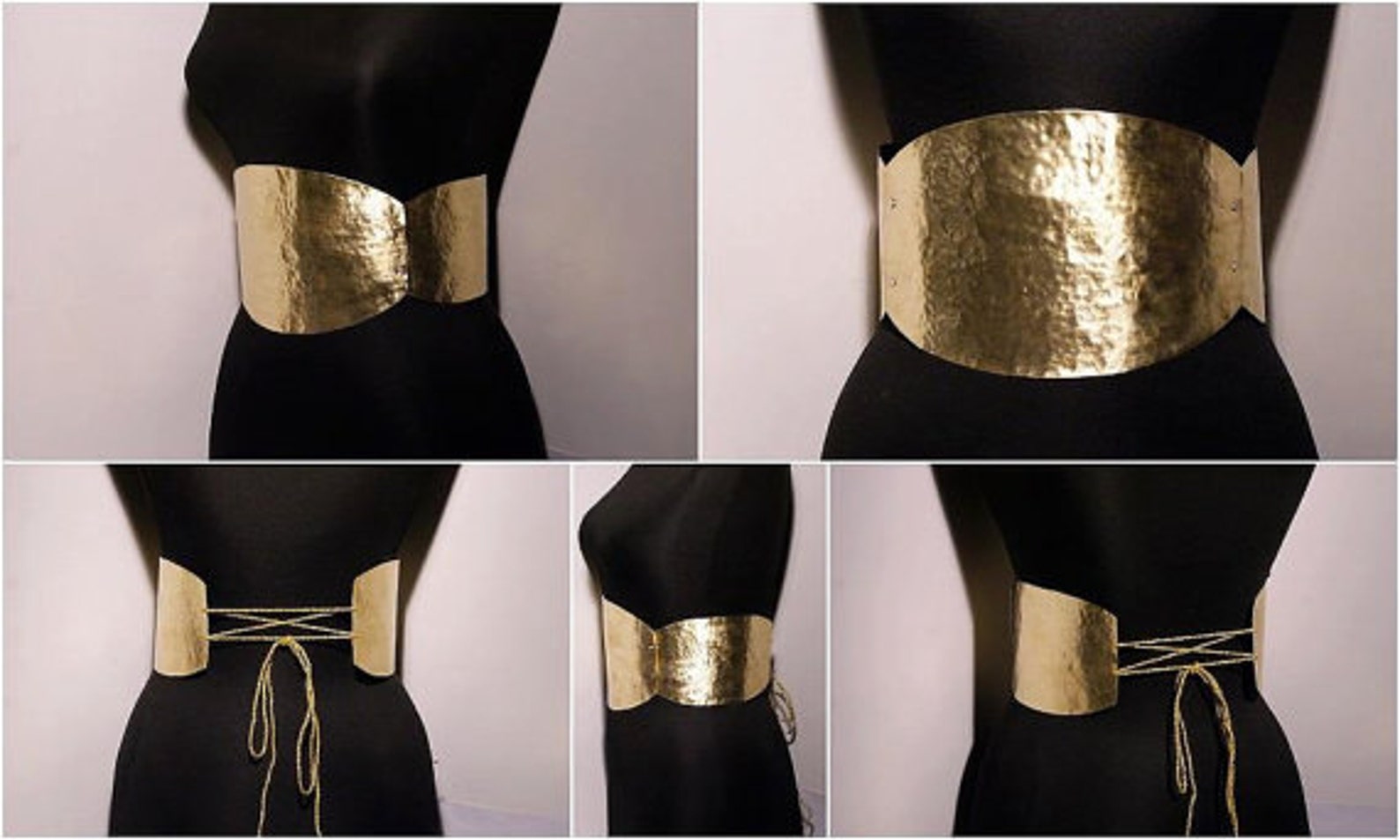 metal corset belt
