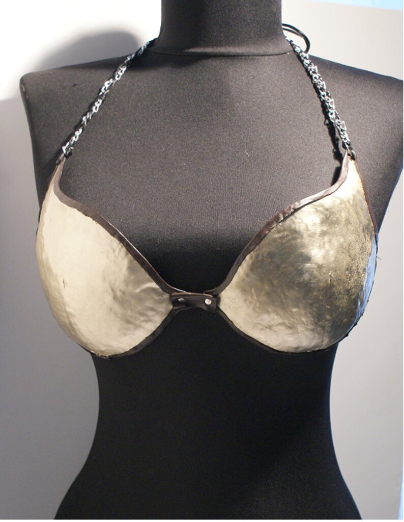 Metal Bra Stainless Steel Metal Bra Silver Bra Burlesque Etsy