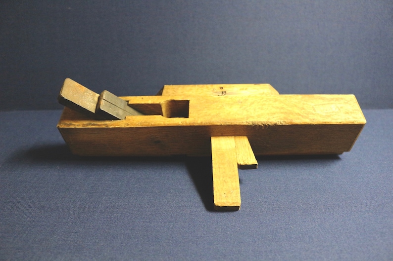 Japanese Wood Plane Kikai Shakuri Kanna Plough Plane Vintage Etsy