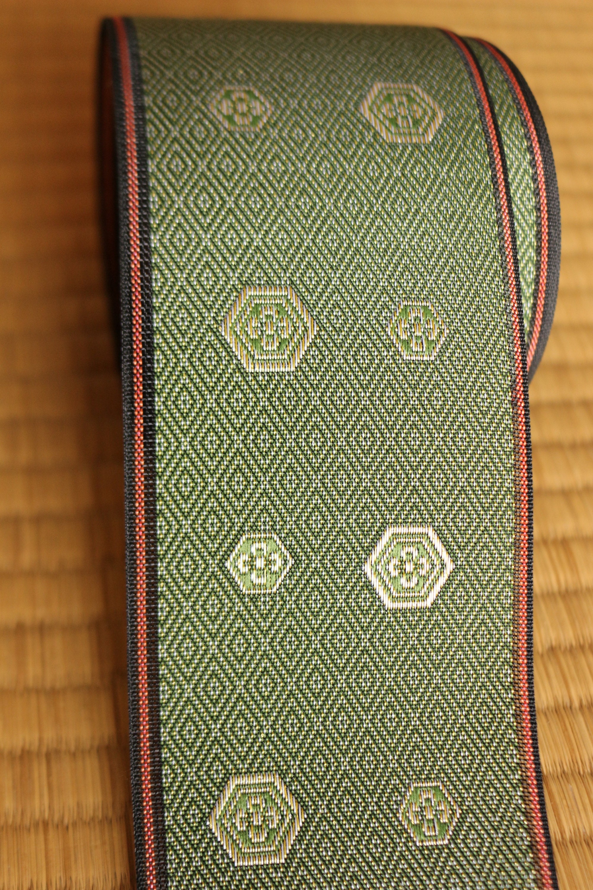 Japanese Tatami Floor Edging Heri Ornate Ribbon 7.5 cm Width 3 Etsy