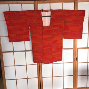 Silk Crepe Japanese Michiyuki  Kimono Overcoat Beautiful Colours High Quality Fabric