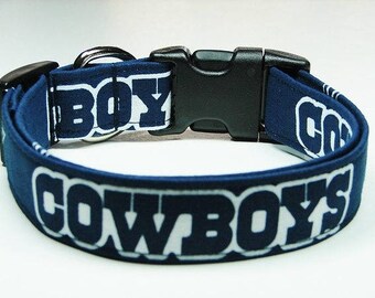 cowboys dog collar