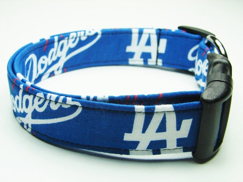 LA Los Angeles Dodgers Dog Collar Etsy
