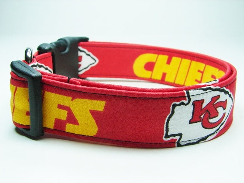 Kansas City Chiefs Dog Collar Etsy