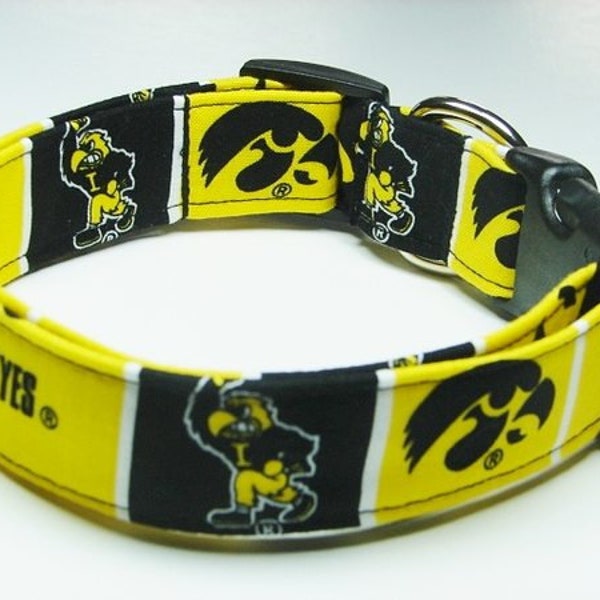 Iowa Hawkeyes Dog Collar