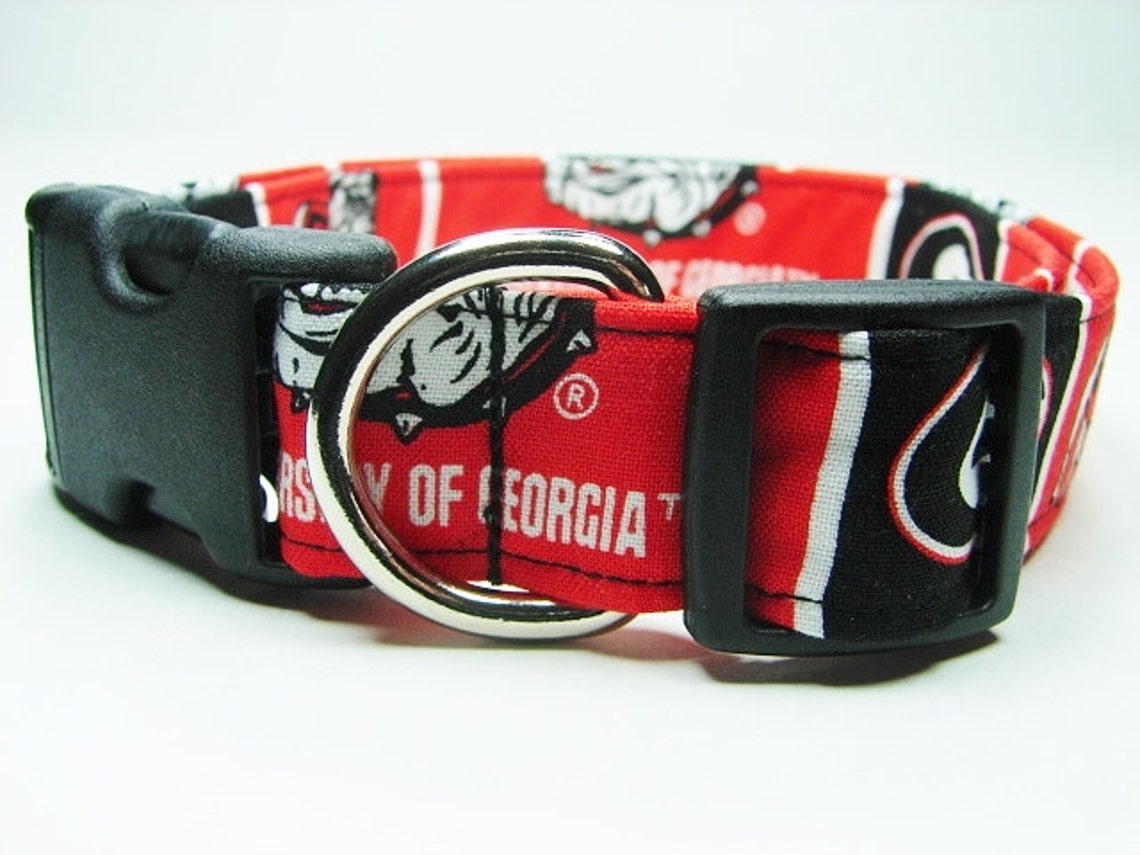 University of Bulldogs Dog Collar Etsy