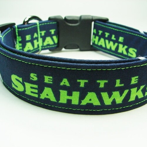Green Seattle Seahawks Dog Collar Leash or Set Etsy