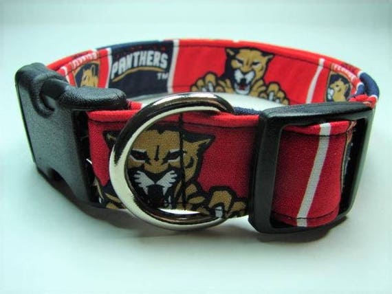 Panthers dog collar top