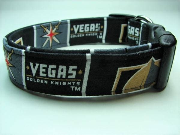  Pets First NHL LAS Vegas Golden Knights Collar for Dogs &  Cats, Small. - Adjustable, Cute & Stylish! The Ultimate Hockey Fan Collar!  : Sports & Outdoors