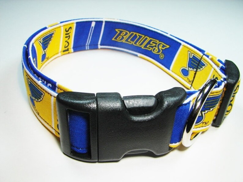 St. Louis Blues Hockey NHL Dog Collar Etsy