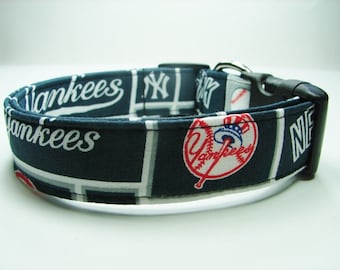 NY Yankees Dog Collar