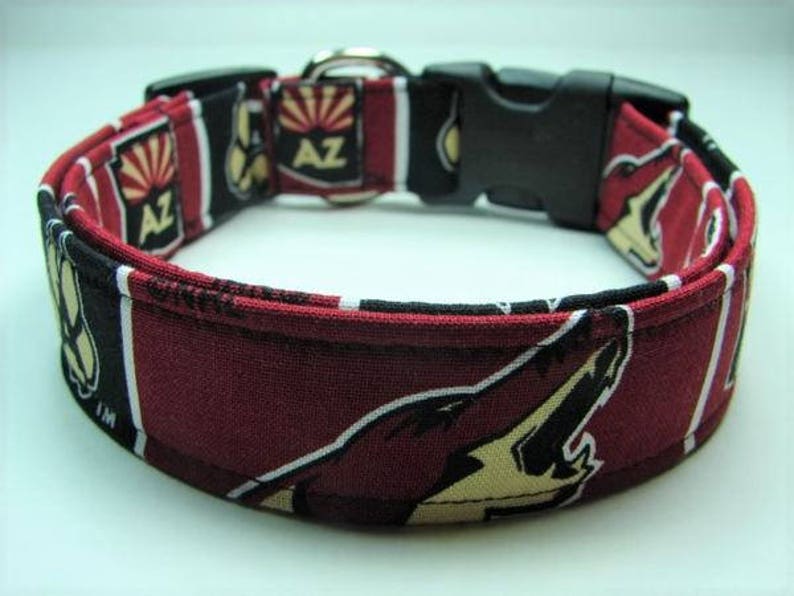 Arizona Coyotes Hockey Dog Collar Etsy