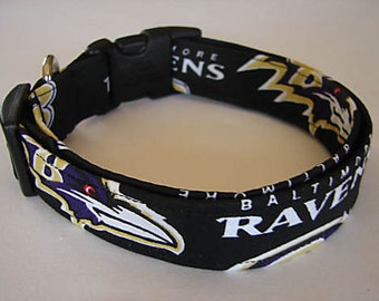 Baltimore Ravens NFL Football Dog Collar