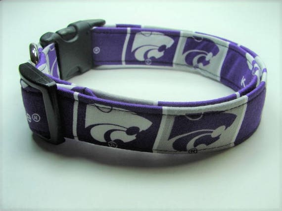 k state dog collar