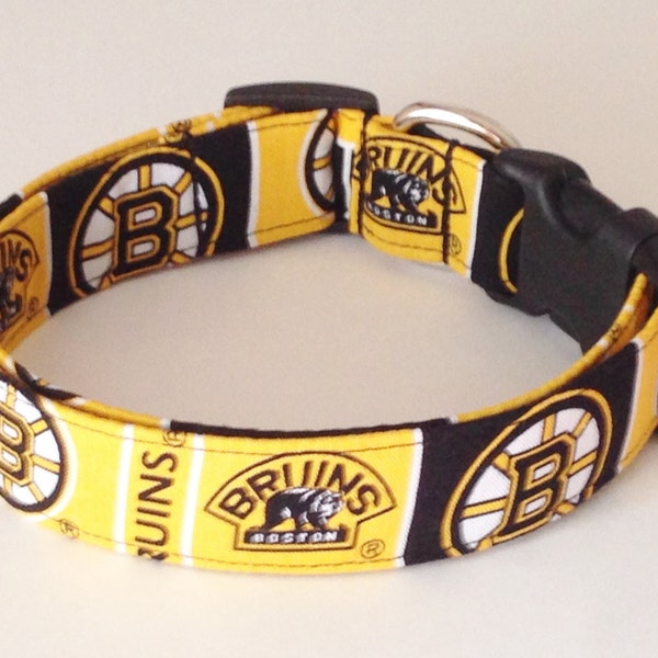 Boston Bruins Dog Collar