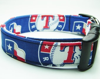 Texas Rangers Dog Collar