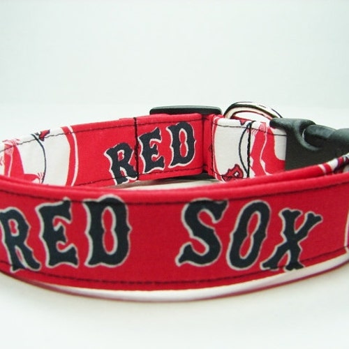 red sox dog harness