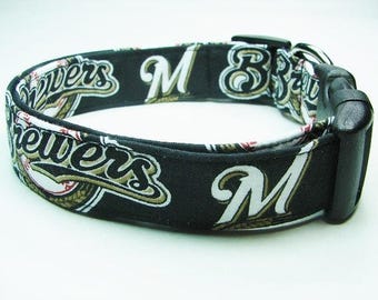 Milwaukee Brewers Dog Collar