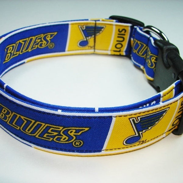 St. Louis Blues Hockey NHL Dog Collar