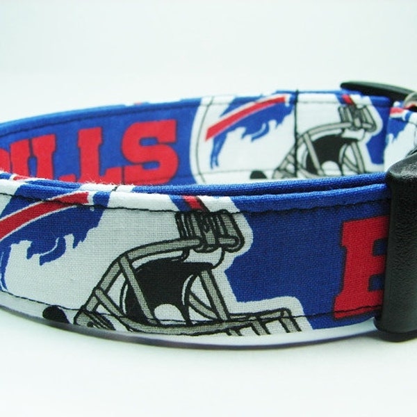 Buffalo Bills Dog Collar Football