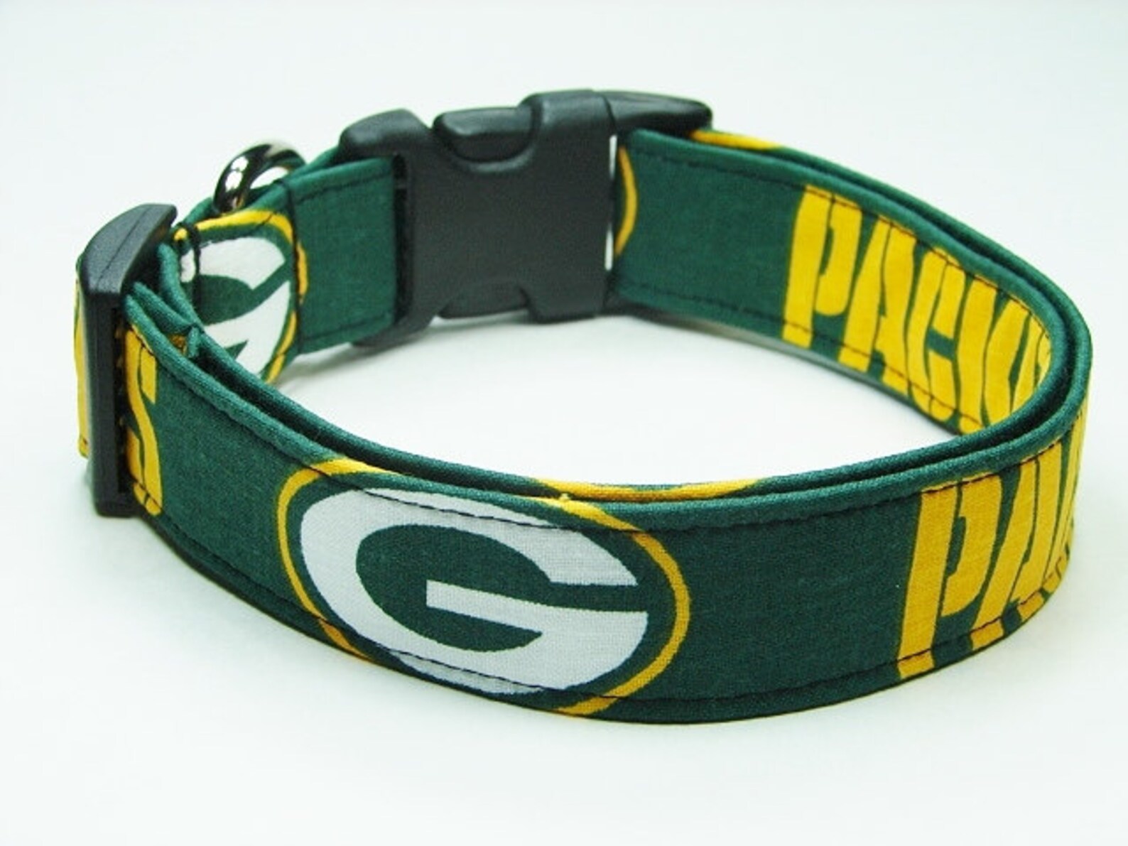 Green Bay Packers Dog Collar Etsy