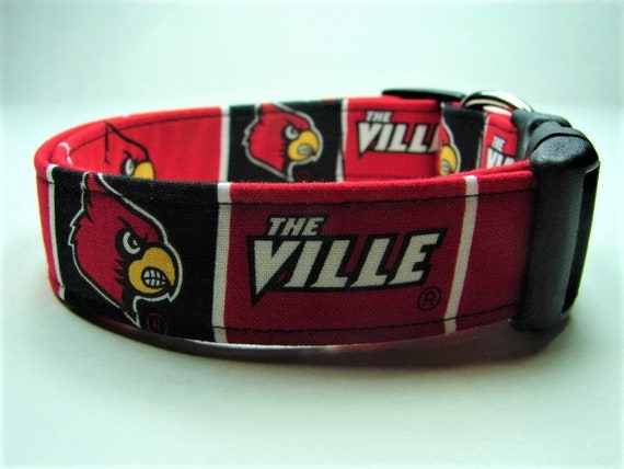 University of Louisville Handmade Dog Collar