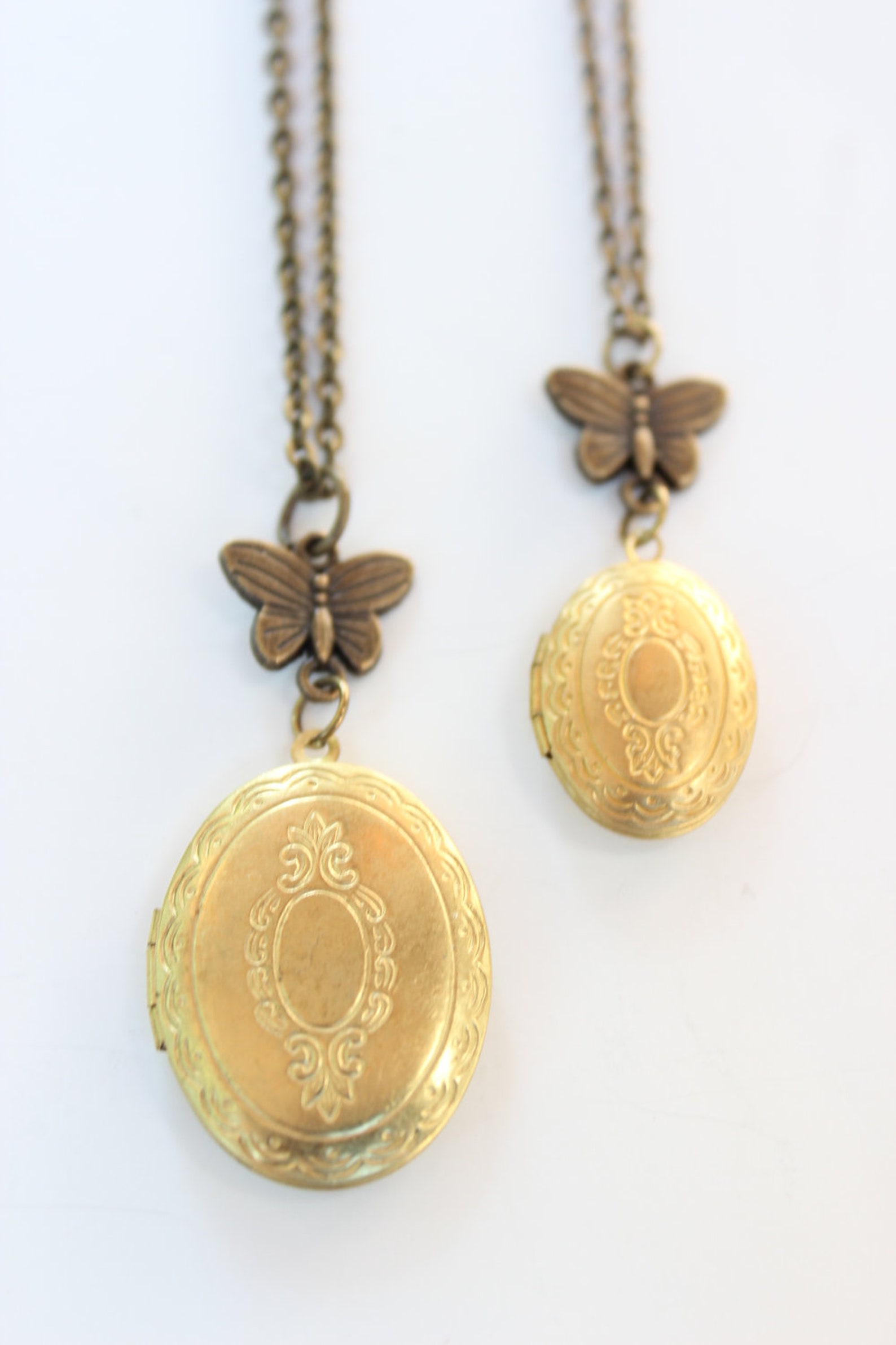 Matching Mother Daughter Lockets vintage lockets mom daughter Etsy
