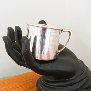 Silver Plated Baby Cup, ONEIDA, 6 Ounces, circa 1940s