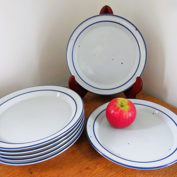 DANSK BLUE MIST Selection of Dinnerware, wear on some pieces