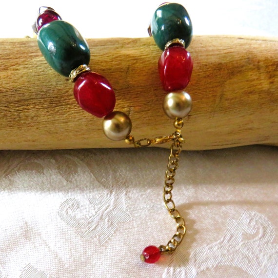 ERICA LYONS Adjustable Length Beaded Necklace - M… - image 9